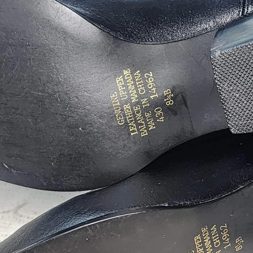 Newport Black Leather Western Boots - Picture 7 of 10